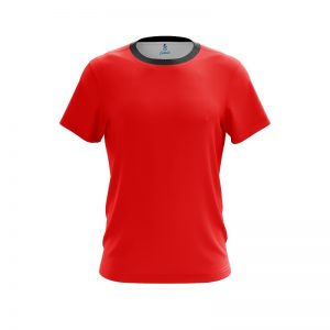 red plain jersey